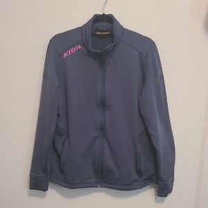 Klim Women's Navy Blue Crew Neck Sweater